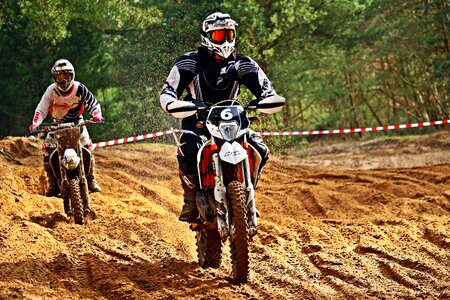 Dirtbike motorcycle sport racing