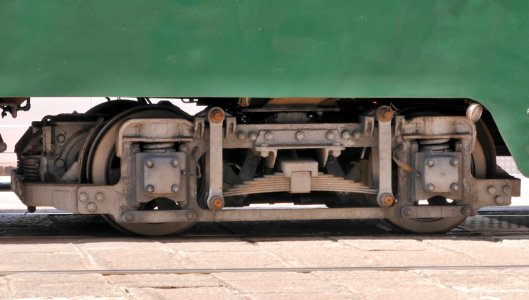 Hitachi KBD-12 bogie truck for NET type 211 tramcar