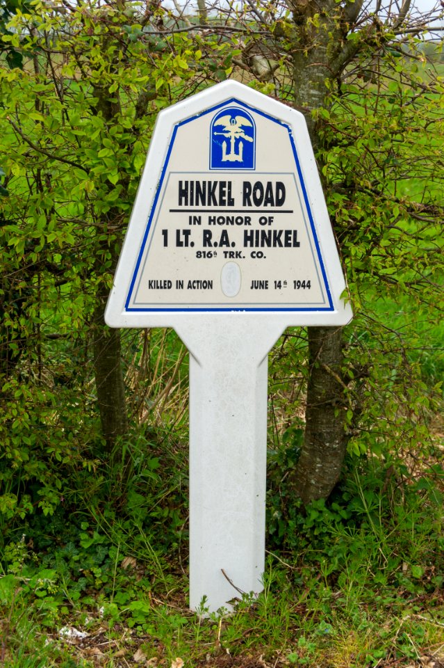 Hinkel Road to Utah Beach, Manche, Normandy