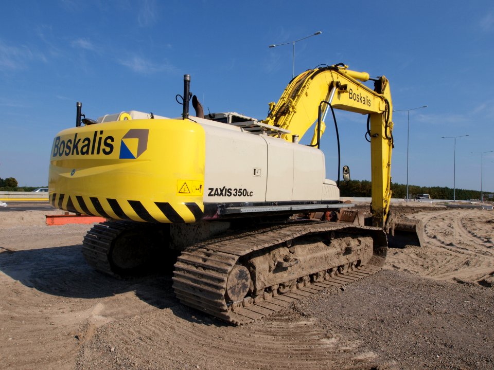 Hitachi Zaxis 350LC owned by Boskalis p1