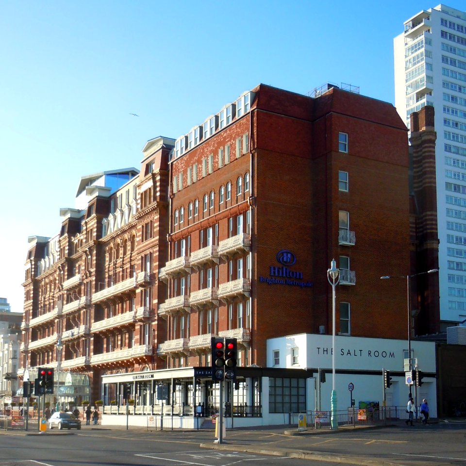 Hilton Brighton Metropole Hotel, King's Road, Brighton (April 2015)