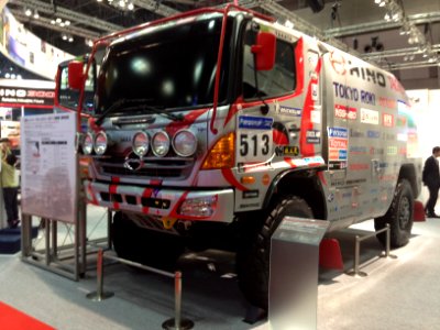 Hino 500 Series Dakar Rally 2011 racing truck - Tokyo Motor Show 2013