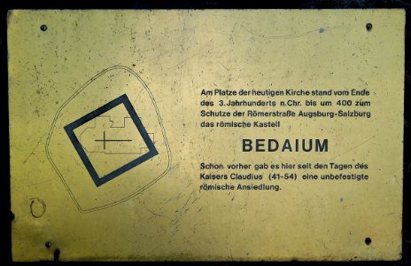 Hinweis Kastell Bedaium