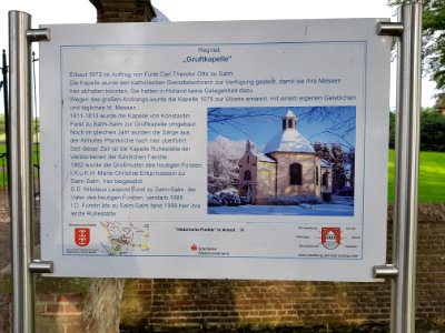Historische Punkte in Anholt - 39 - Gruftkapelle