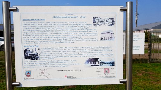 Historische Punkte in Alt Isselburg - 1 - Bahnhof Isselburg-Anholt Tram