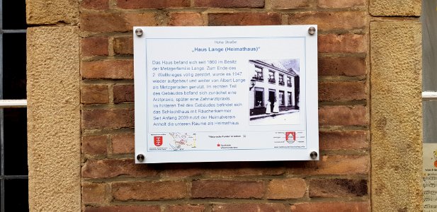 Historische Punkte in Anholt - 14 - Haus Lange - Heimathaus