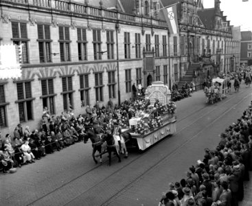 Historische optocht Leidens Ontzet , 6 platen, Bestanddeelnr 906-7590