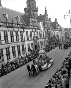 Historische optocht Leidens Ontzet , 6 platen, Bestanddeelnr 906-7591