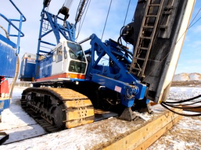 Hitachi KH 230 GLS crawler crane near Amsterdam pic-010