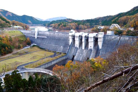 Hiyoshi Dam (Nantan, Kyoto), zenkei-1-2