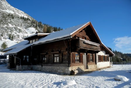 Hinterhornalm im Schnee