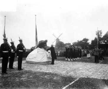 Het Nationaal Monument voor de 4e Commando Brigade in Vlissingen onthuld onthu…, Bestanddeelnr 905-1427