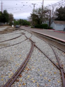 History Park streetcar switches 3448 02