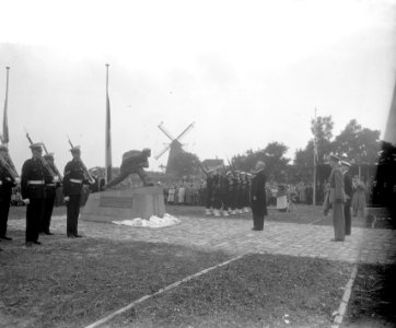 Het Nationaal Monument voor de 4e Commando Brigade in Vlissingen onthuld, Bestanddeelnr 905-1424