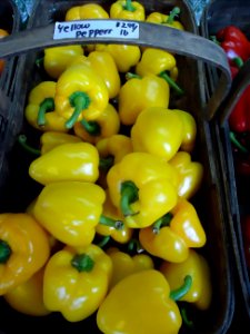 Hillview Farms yellow peppers