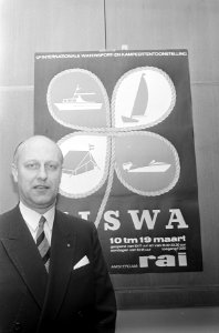 Hiswa in de RAI, 10 tot en met 19 maart, voorzitter G. de Vries Lentsch jr bij a, Bestanddeelnr 920-1052