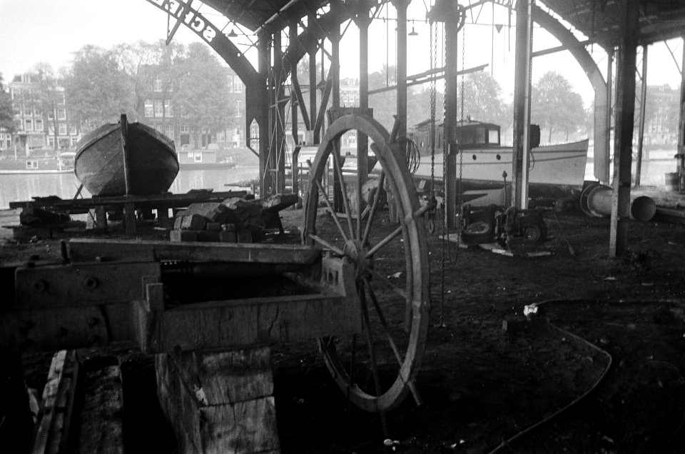 Historische scheepswerf t Kromhout te Amsterdam wordt volgende week geopend als , Bestanddeelnr 926-7375