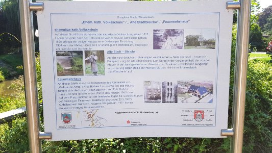 Historische Punkte in Alt Isselburg - 16 - ehem. Kath. Volksschule Alte Stadt - Bleiche Feuerwache