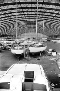 Hiswa 1967, overzicht van de in aanbouw zijnde expositie de RAI, Bestanddeelnr 920-1406