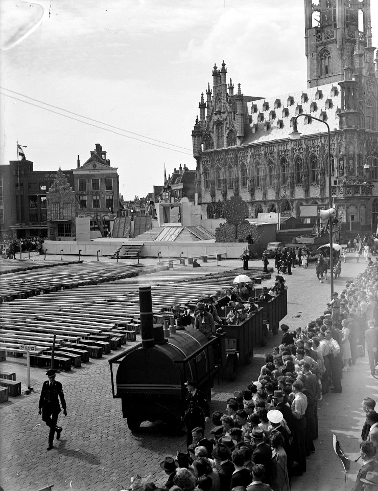 Historische optocht te Middelburg, Bestanddeelnr 902-8697