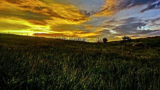 Silence sunset sky evening