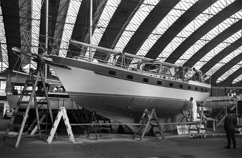 Hiswa wordt ingericht, RAI, Amsterdam, Bestanddeelnr 924-3137
