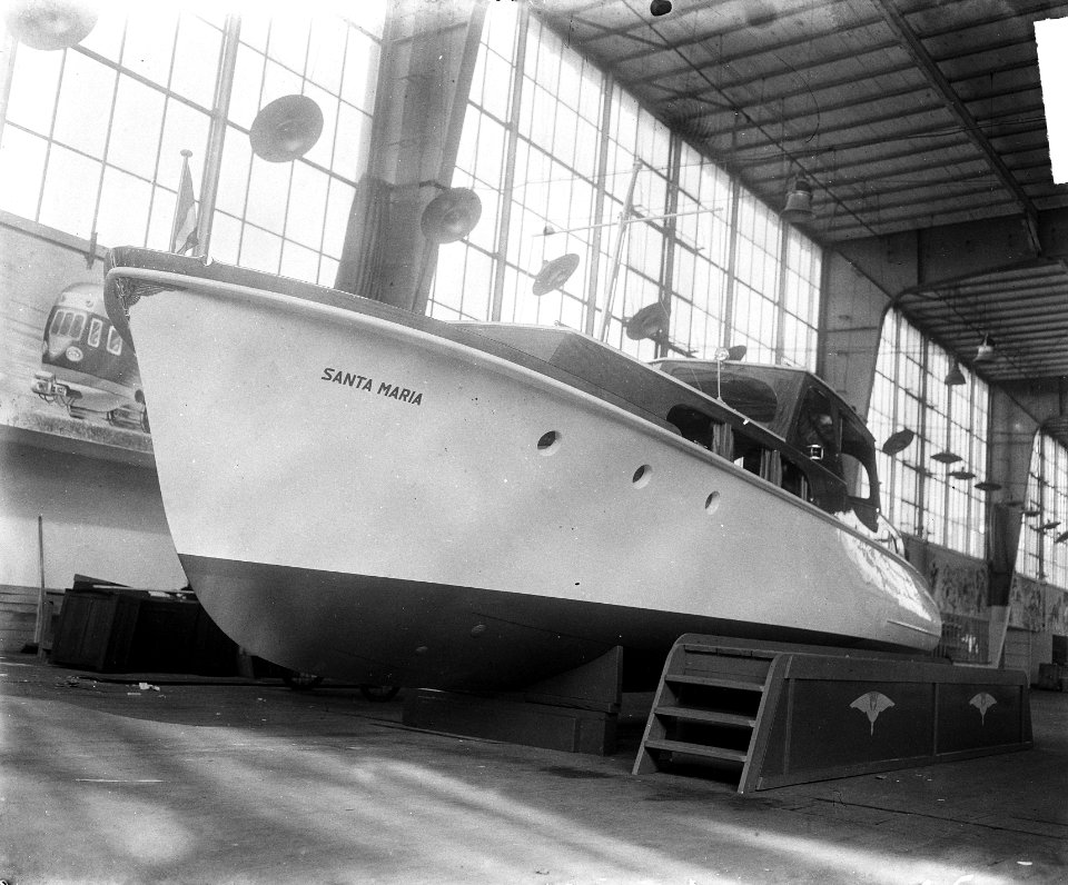HISWA in Apollohal, Holland-kruiser, Bestanddeelnr 903-9197