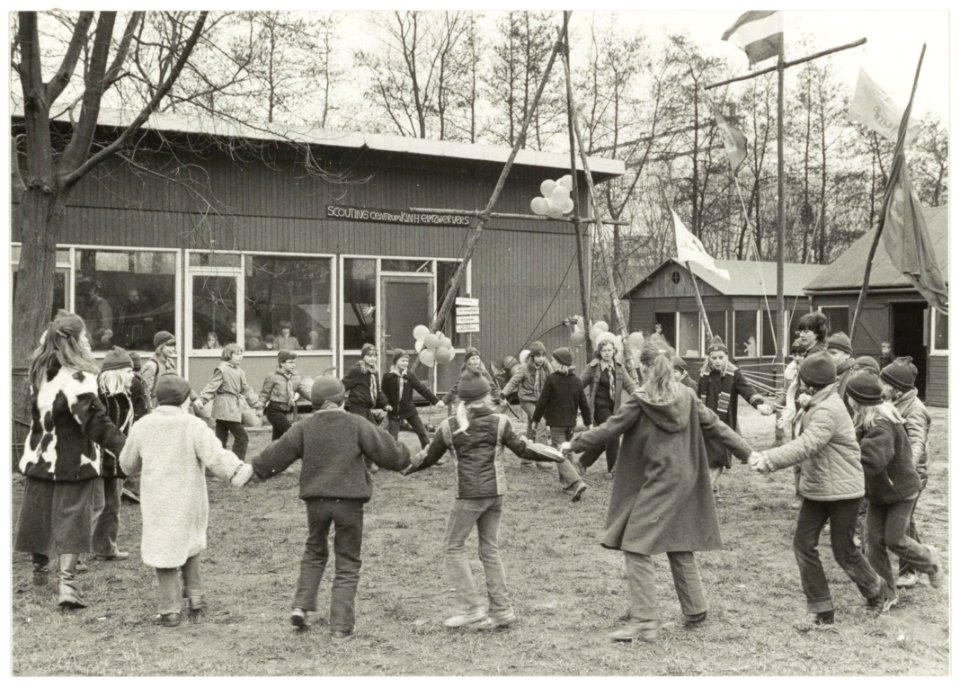 Het nieuwe clubhuis van de scoutinggroep De Kinheimzwervers Verspronckweg 199, NL-HlmNHA 54011470
