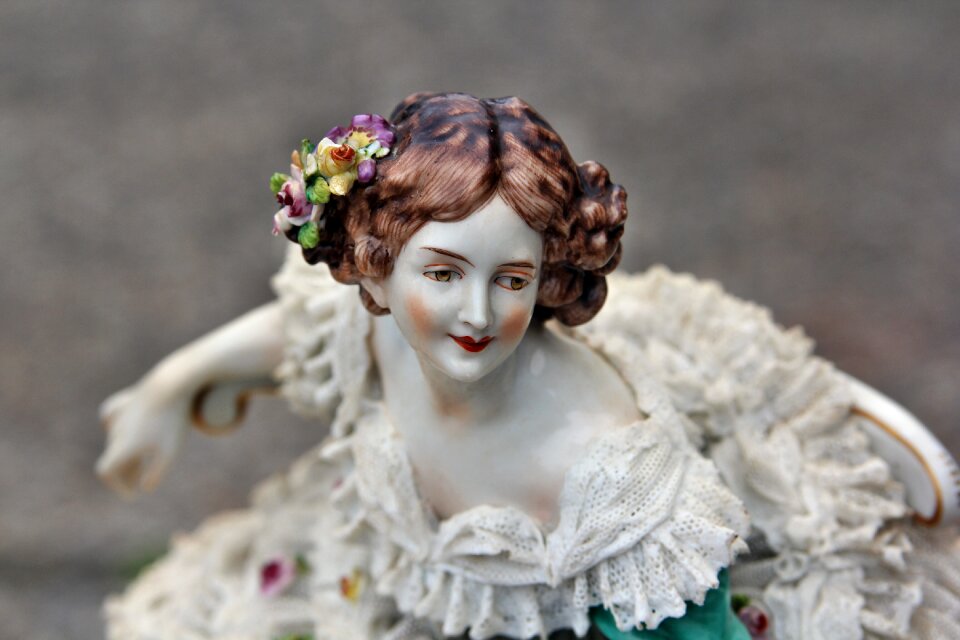 Baroque decoration figures