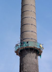 Heteren Rijksmonument 521805 schoorsteenonderhoud ovengebouw steenfabriek Randwijk