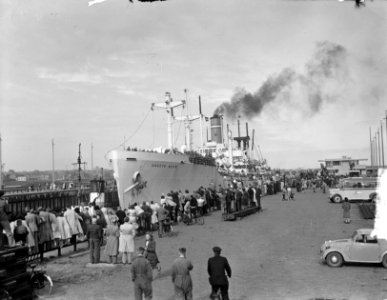 Het schip Groote Beer in IJmuiden, Bestanddeelnr 903-4193