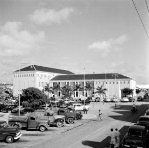 Het postkantoor aan het Waaigatplein in Willemstad, Bestanddeelnr 252-3047