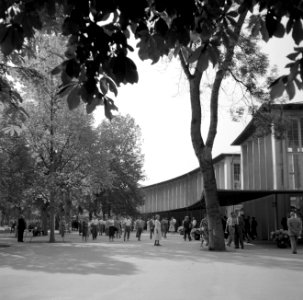 Het Pavillon der Wilhelmsquelle in het kurpark van Bad Mergentheim, Bestanddeelnr 254-4566