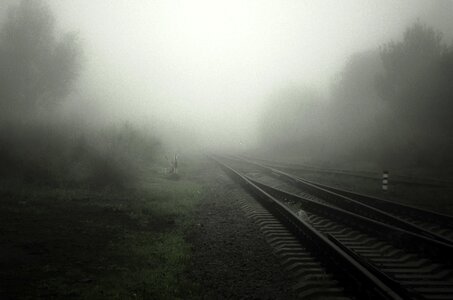 Sleepers railway road to nowhere