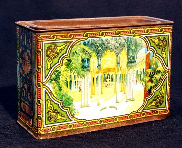 Het Rode Anker cigaren blik, A Hillen, Delft, foto 6
