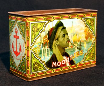 Het Rode Anker cigaren blik, A Hillen, Delft, foto 9