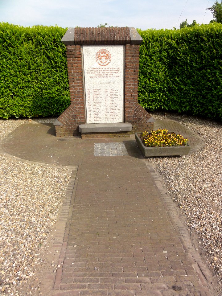 Heteren-Driel oorlogsmonument Drielse Rijndijk