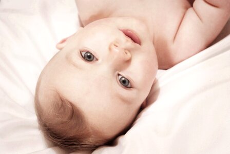 Baby boy newborn little photo
