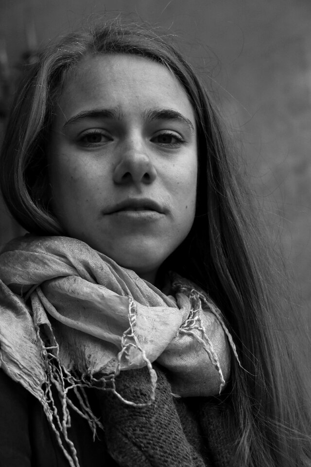 Girl young woman portrait