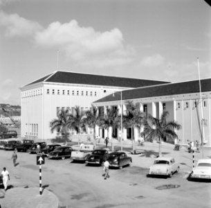 Het postkantoor aan het Waaigatplein in Willemstad, Bestanddeelnr 252-3046