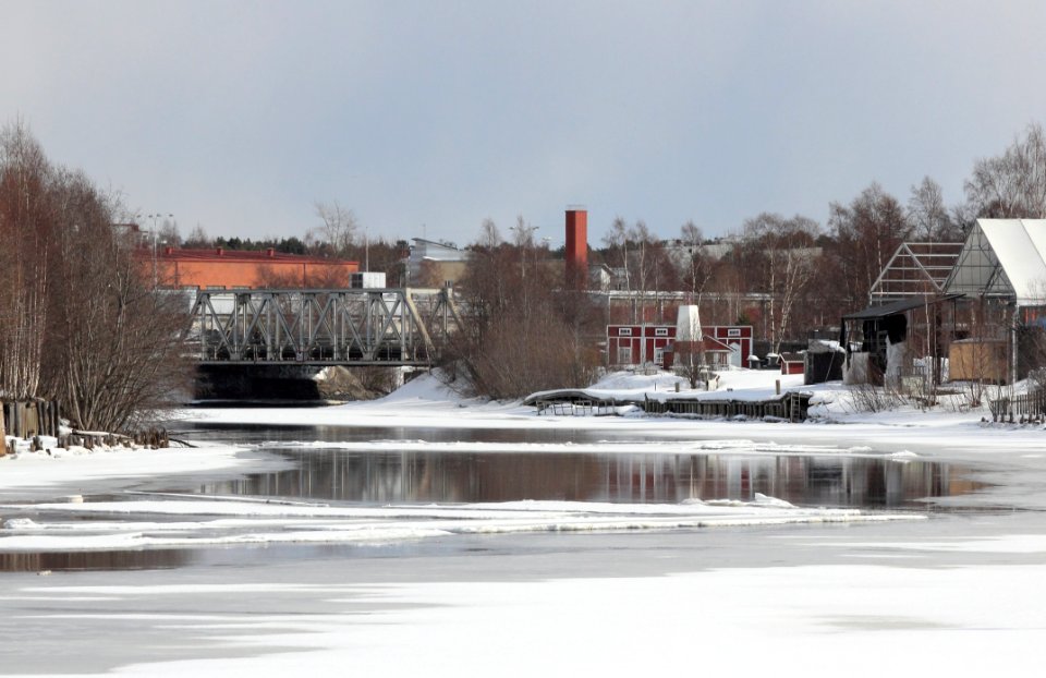 Hietasaari Railway Bridge Oulu 20120401