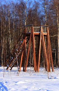 Hietasaari Birdwatching Tower Oulu 20170226