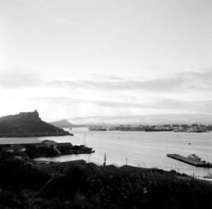 Het Schottegat op Curaçao met de Isla-raffinaderij, Bestanddeelnr 252-3324