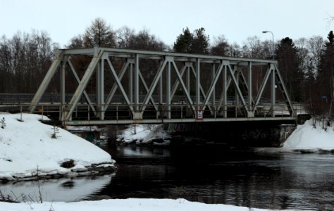 Hietasaari Railway Bridge Oulu 20150221