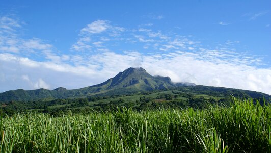 Clouds landscape mountain