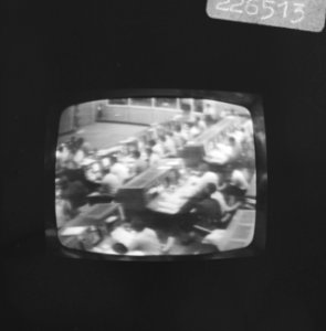 Het ruimtecentrum in Houston controlekamer, Bestanddeelnr 922-6513