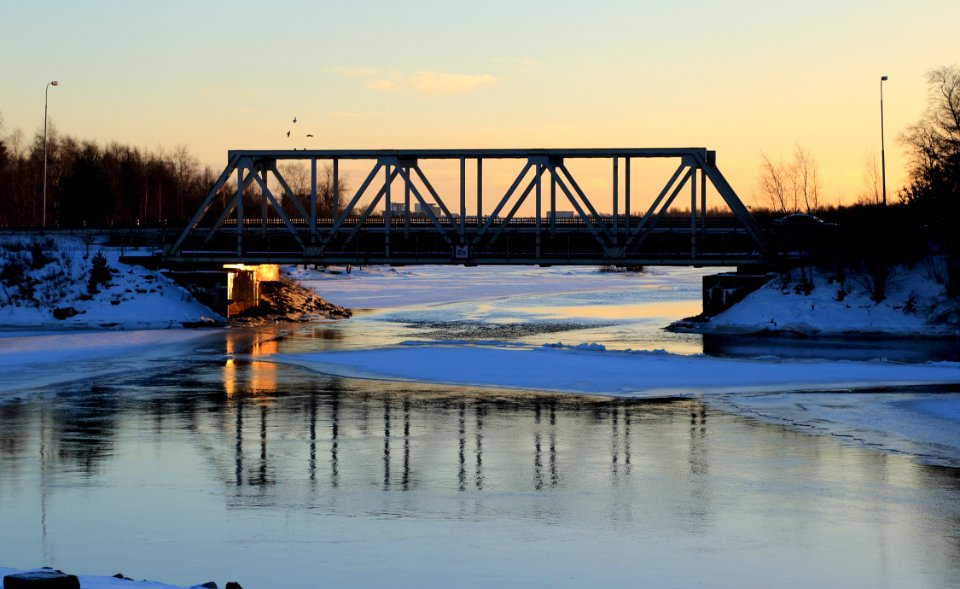 Hietasaari Railway Bridge Oulu 20161210