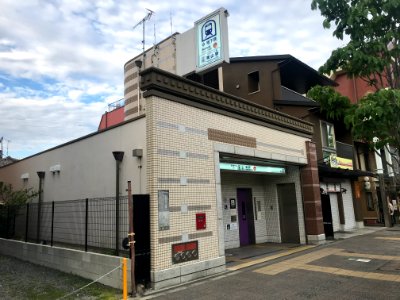 Higashiyama station exit 2 20200515