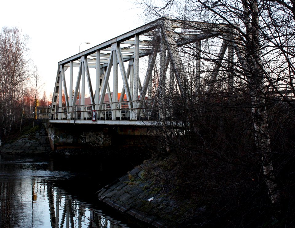 Hietasaari Railbridge Oulu 20111203