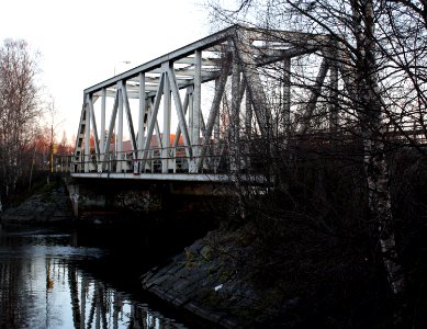 Hietasaari Railbridge Oulu 20111203